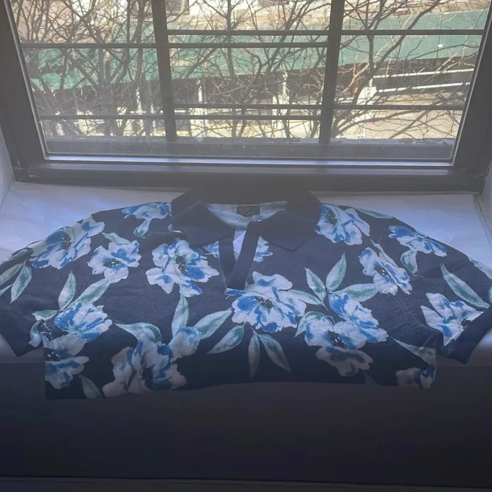 ❤️NWT Summer 100% Cashmere J. Crew Polo | L